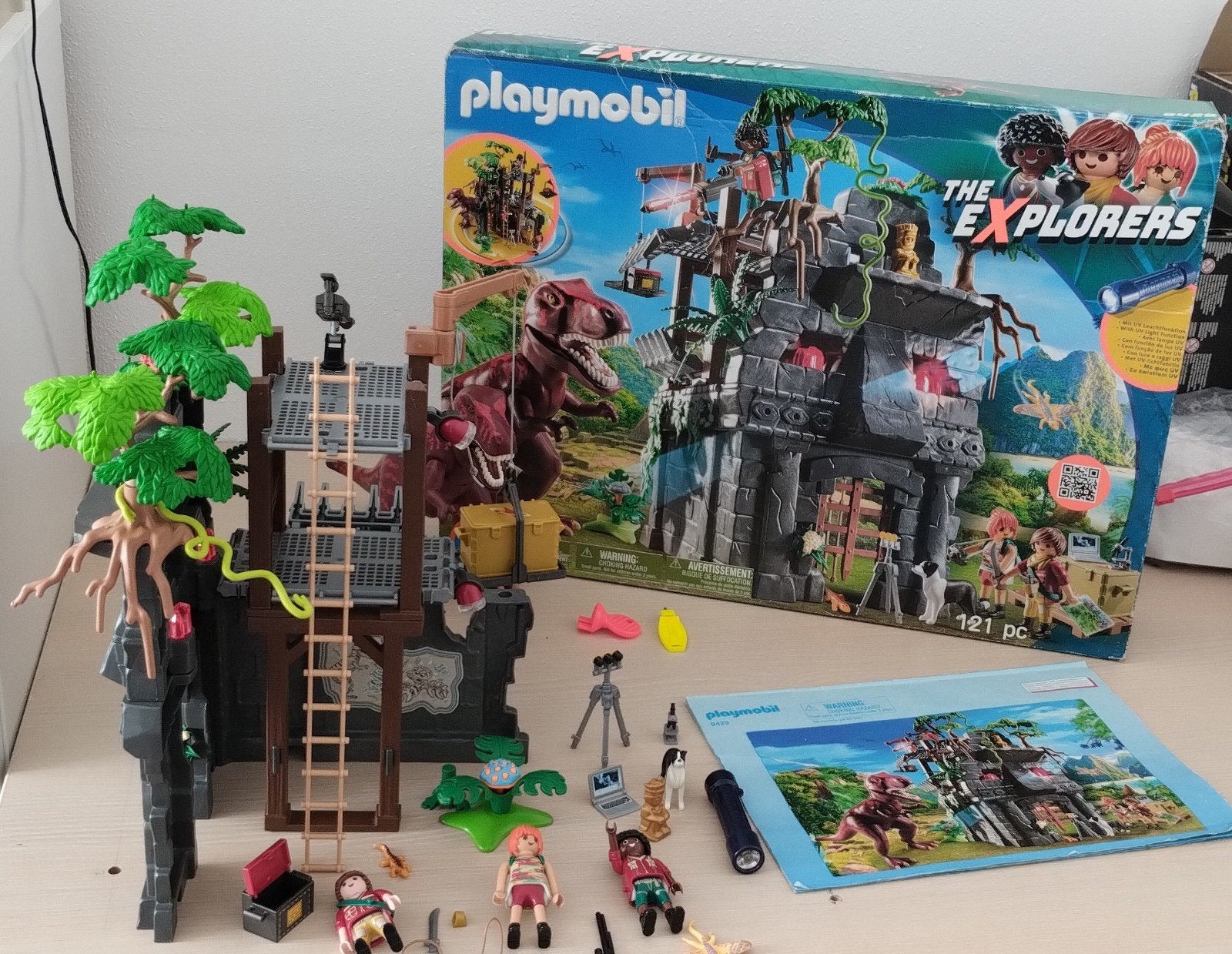playmobil dino,s en vulkaan dino rise sets, Ophalen of Verzenden