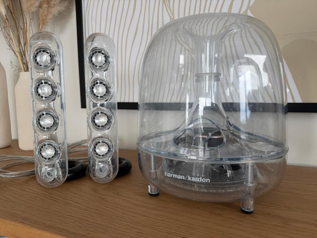 Harman Kardon SoundSticks III, Ophalen of Verzenden, Gebruikt