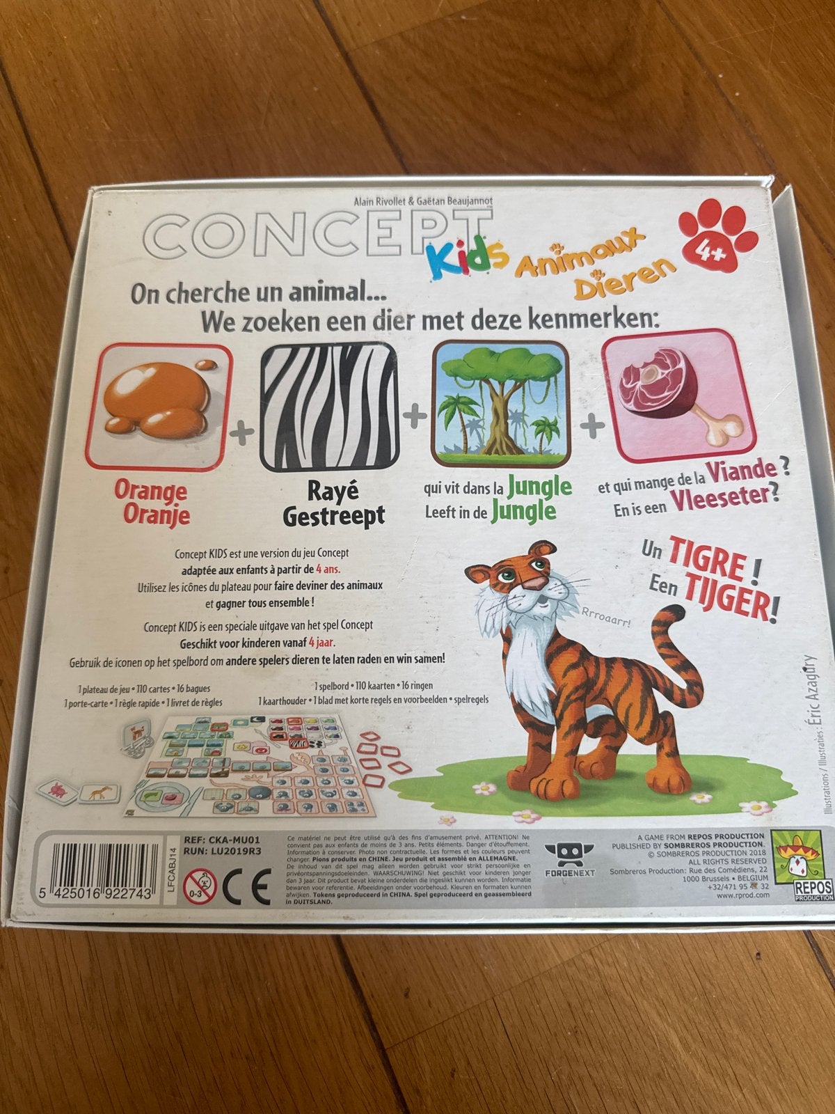 Concept Kids Dieren - Compleet, doos gescheurd, Ophalen of Verzenden, Gebruikt