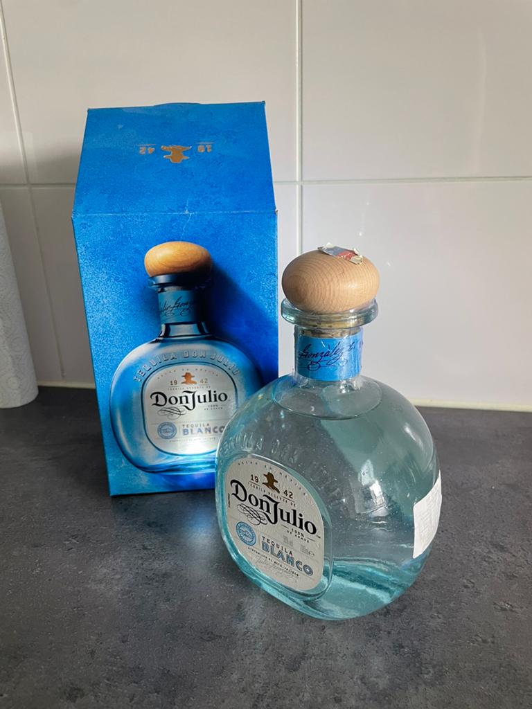 Unopened don julio, Ophalen of Verzenden, Zo goed als nieuw, Miniatuur