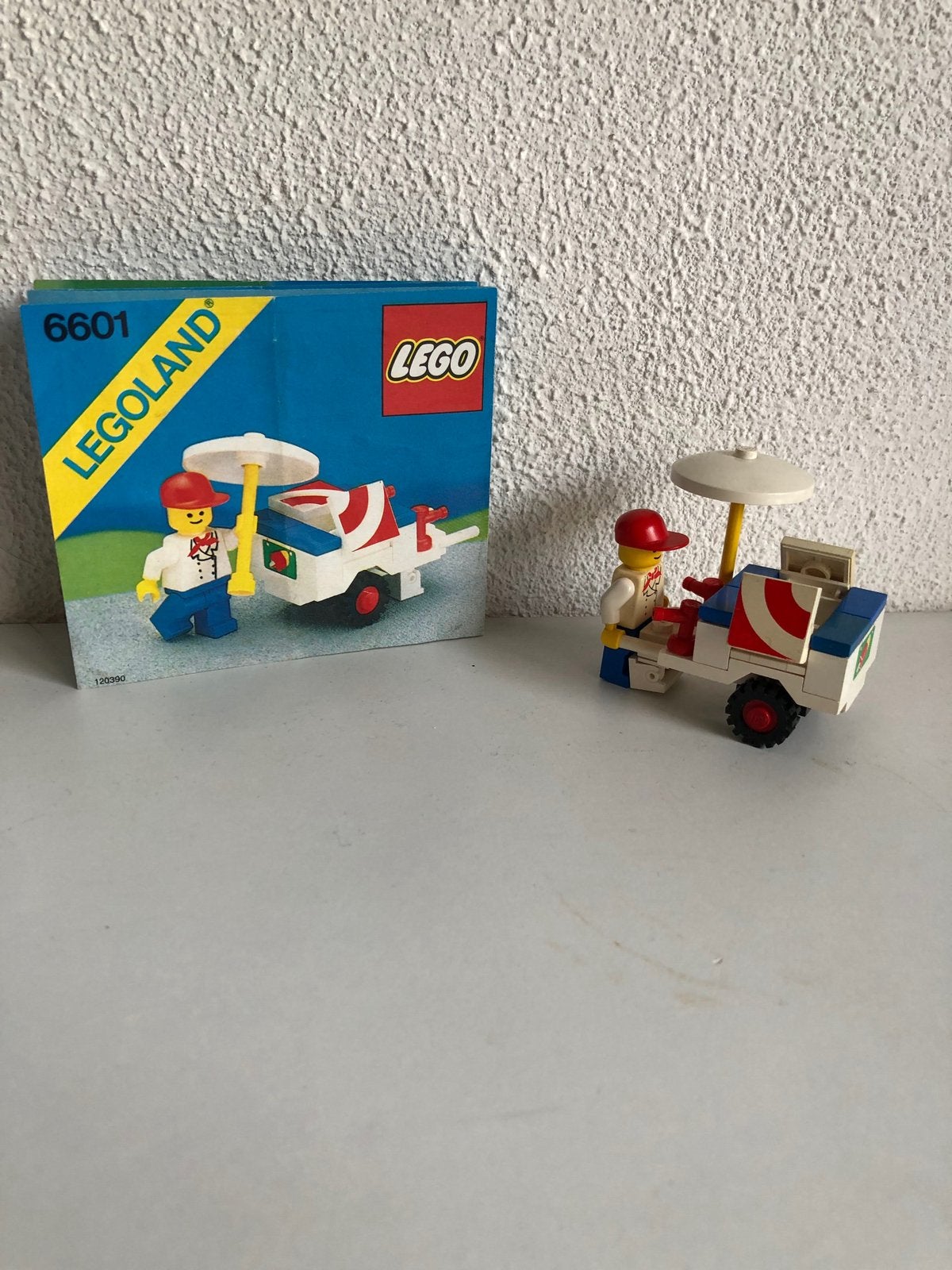 Lego met boekje., Gebruikt, Lego, Ophalen of Verzenden, Complete set