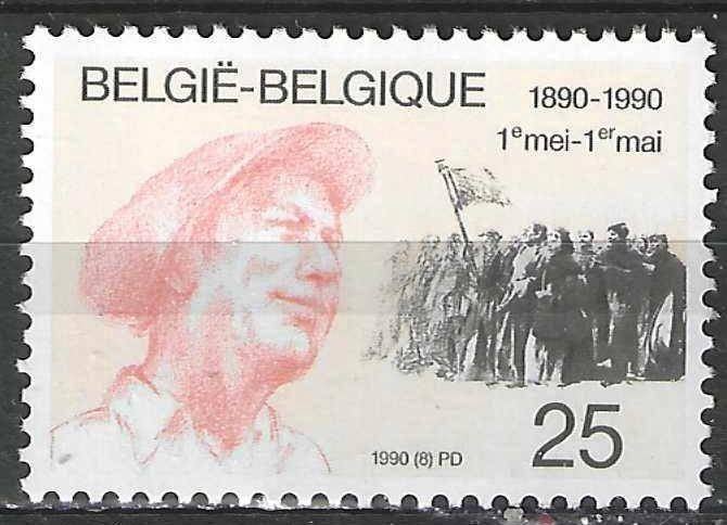 Belgie 1990 - Yvert/OBP 2366 - Dag van de Arbeid (PF), Verzenden, Postfris