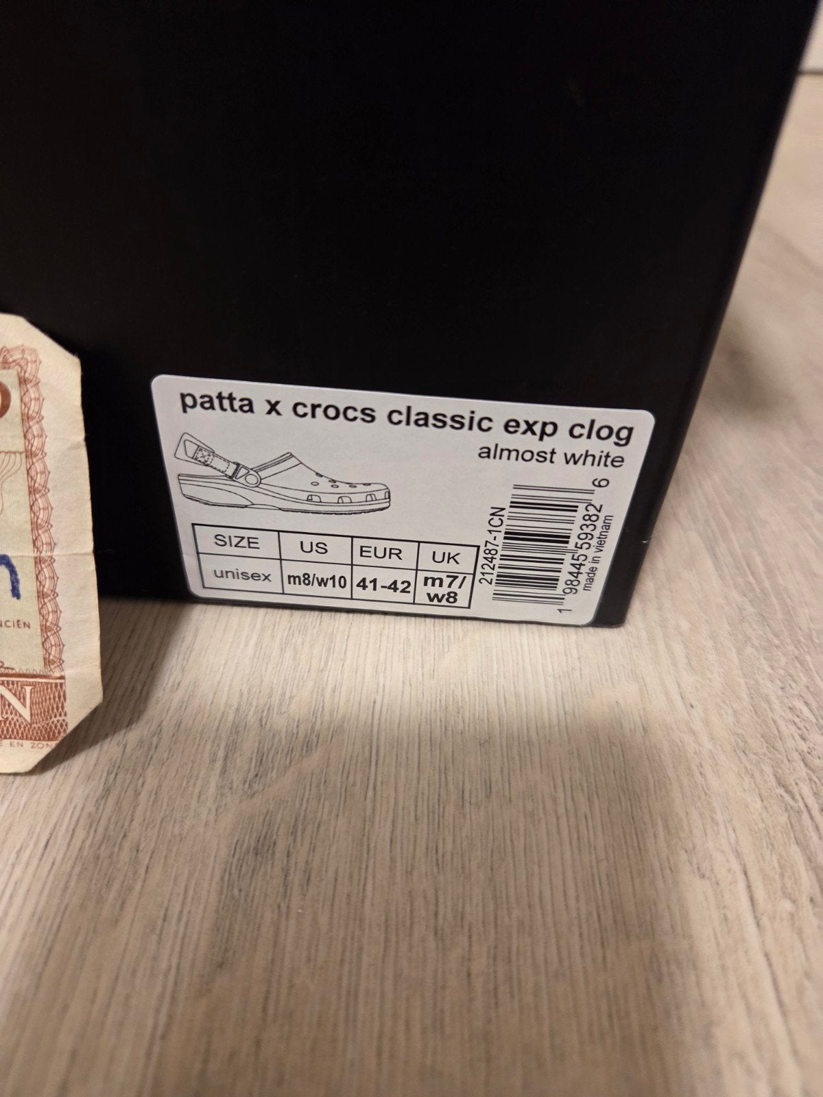 Patta x Crocs 41-42 new in box
Eu41-42
New in box, Ophalen of Verzenden, Nieuw