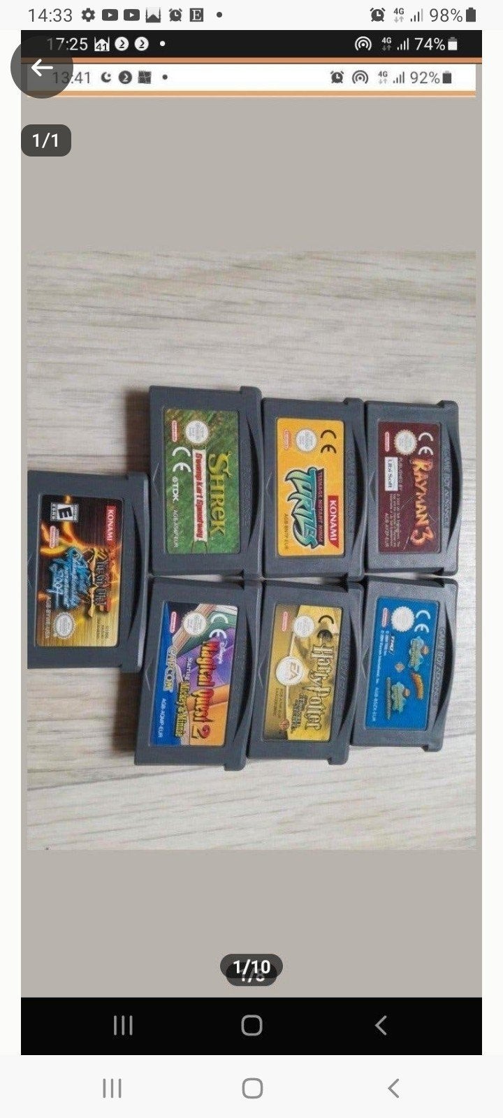 Game Boy Advance Spellen - Diverse Titels, Gebruikt, Overige genres, 1 speler, Ophalen of Verzenden