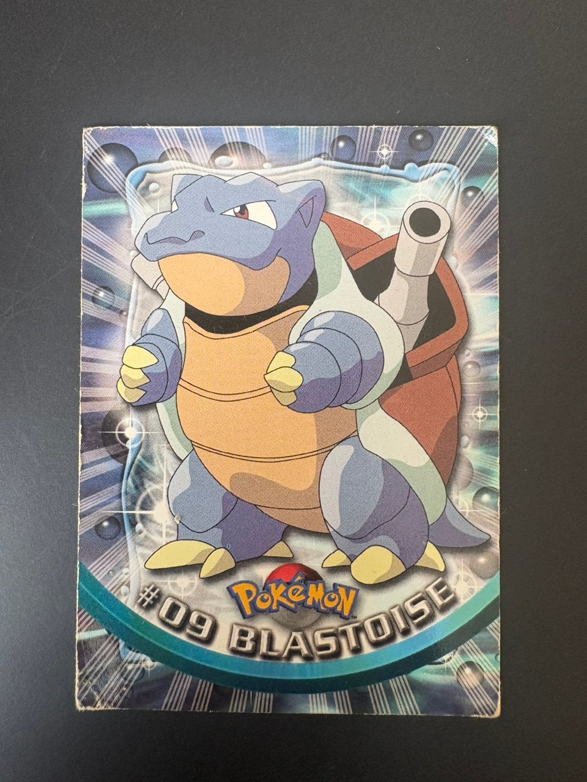 Pokémon Blastoise #09 Topps TV Animation Edition Kaart, Ophalen of Verzenden, Gebruikt, Losse kaart