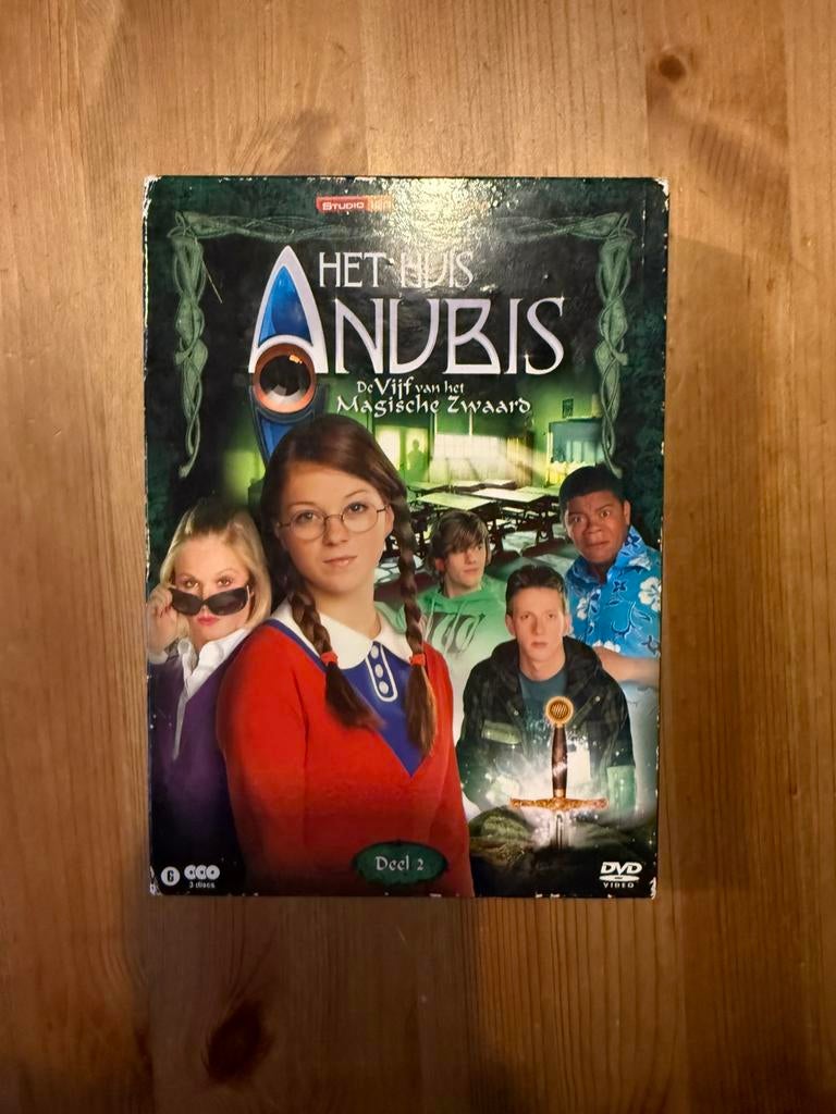 Het Huis Anubis de vijf van het magische zwaard DVD deel 2, Cd's en Dvd's, Vanaf 6 jaar, Verzenden, Gebruikt, Boxset