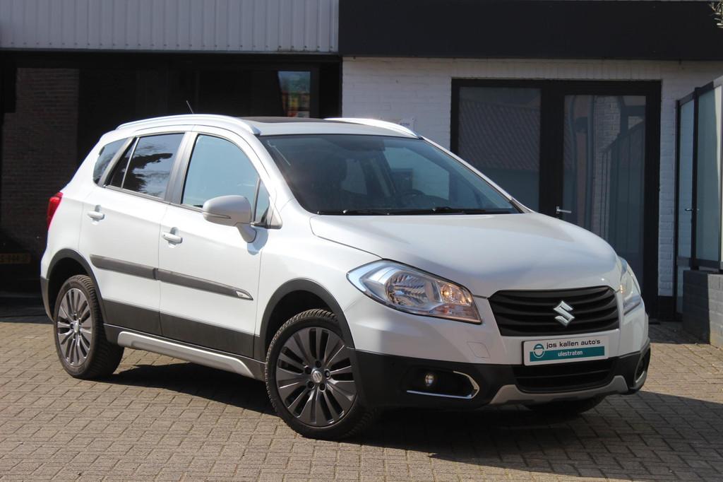 Suzuki SX4 S-Cross 1.6 Business Edition Pro AllGrip Pearl Wh, Automaat, Stof, Gebruikt, Euro 6