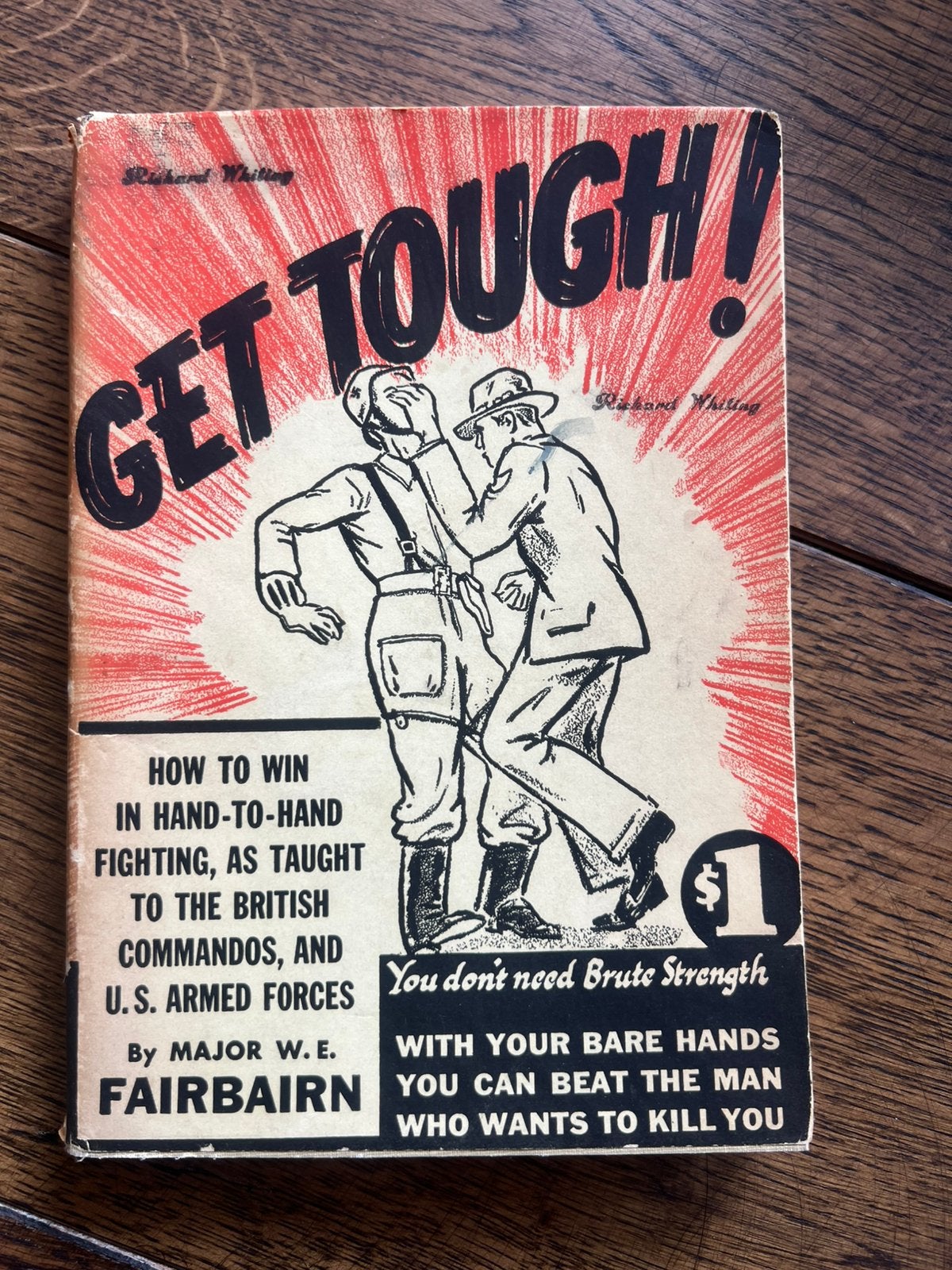 WO2 Amerikaans Get Tough Fairbairn Sykes Commando Dolk boek, Verzamelen, Militaria | Tweede Wereldoorlog, Amerika, Verzenden, Boek of Tijdschrift