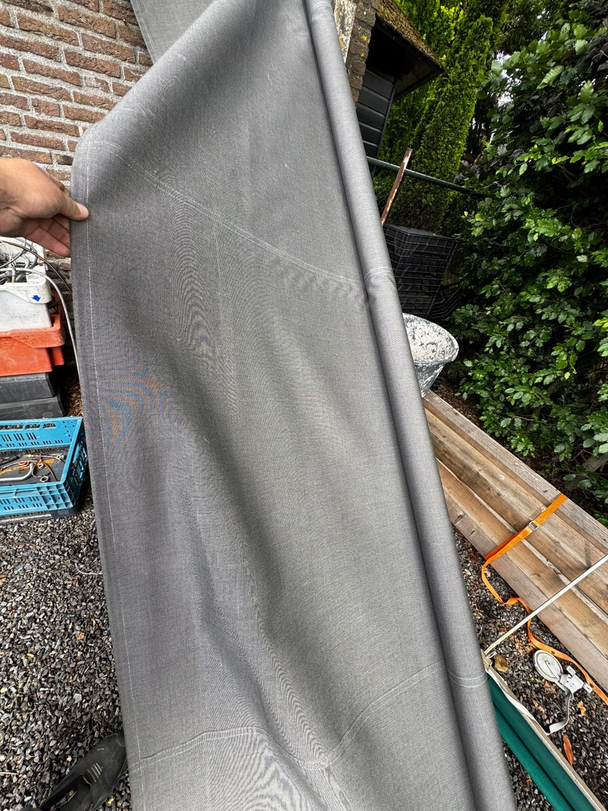 Zonnedoek, Ophalen, Zo goed als nieuw, 200 cm of meer