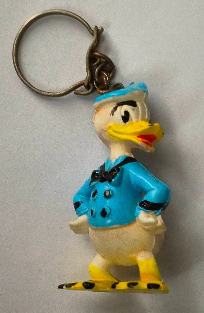 Donald Duck sleutelhanger, Verzamelen, Ophalen of Verzenden, Zo goed als nieuw, Knuffel of Figuurtje