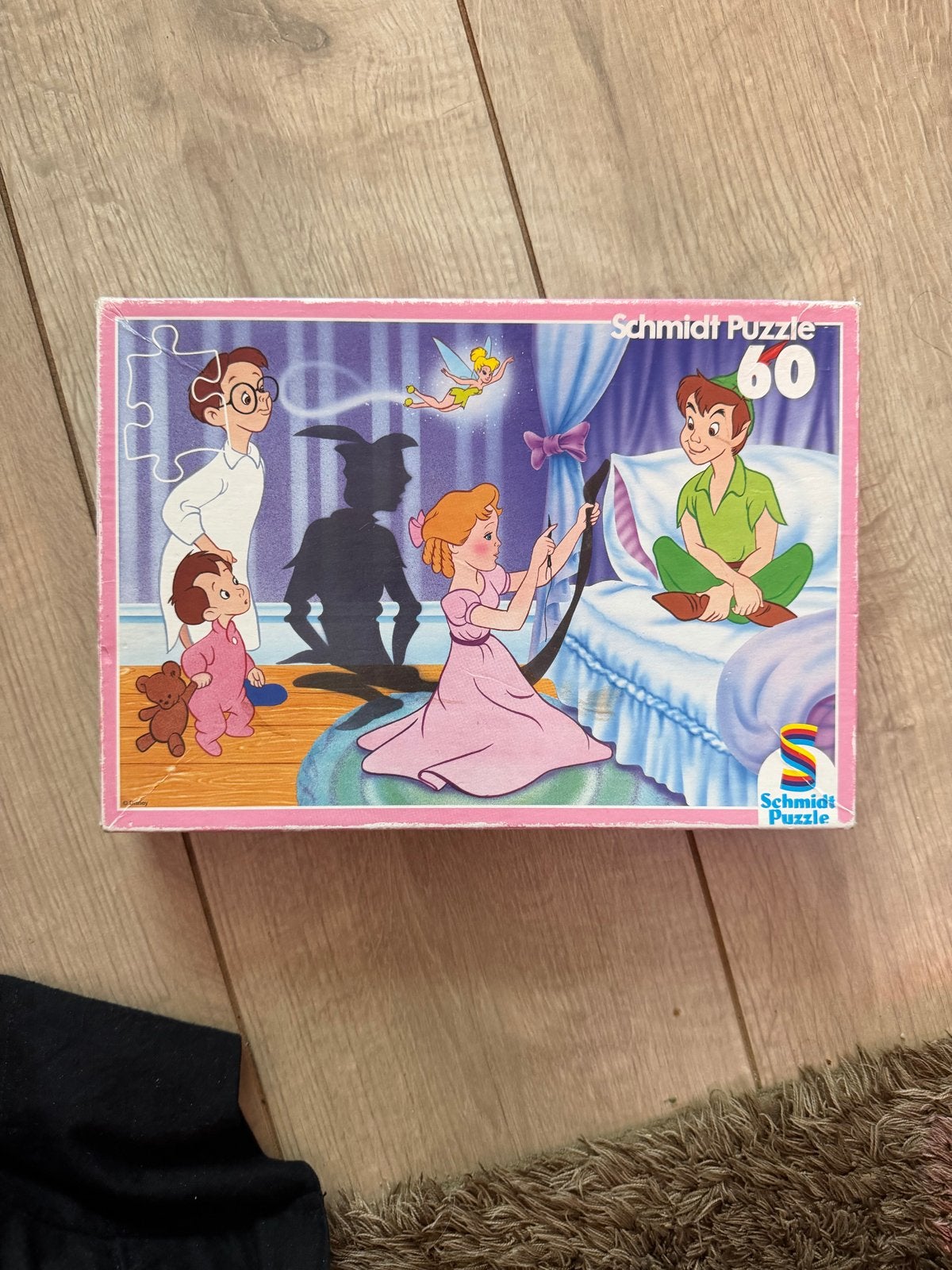 Peter Pan puzzel 60 stukjes - Schmidt Puzzle, Ophalen, Meer dan 50 stukjes, Gebruikt, 4 tot 6 jaar