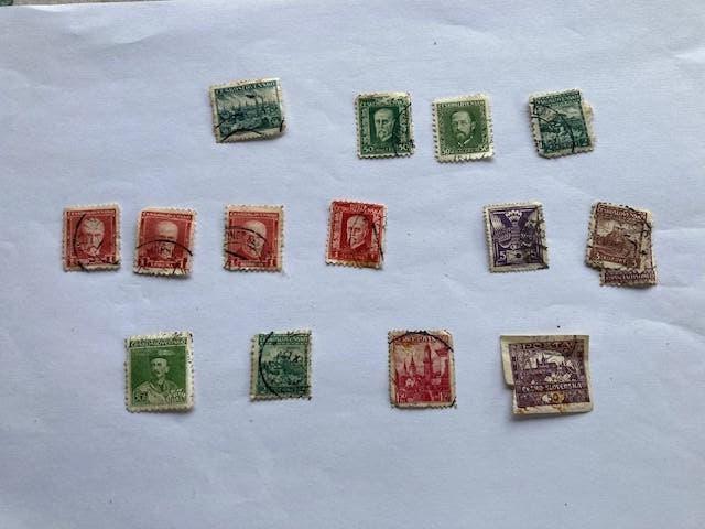 postzegels voormalig Tsjecho-Slowakije, Postzegels en Munten, Postzegels | Europa | Overig, Ophalen of Verzenden, Overige landen
