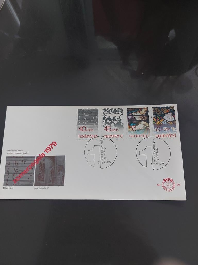 Eerste Dag Envelop (FDC) Nederland 1979 - Onbeschreven, Postzegels en Munten, Postzegels | Eerstedagenveloppen, Ophalen of Verzenden