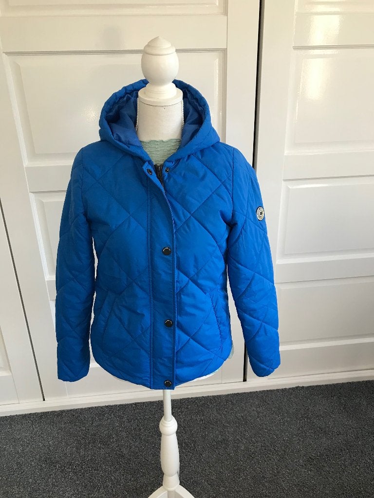 Dames jas, Ophalen of Verzenden, Zo goed als nieuw, Maat 36 (S), Blauw