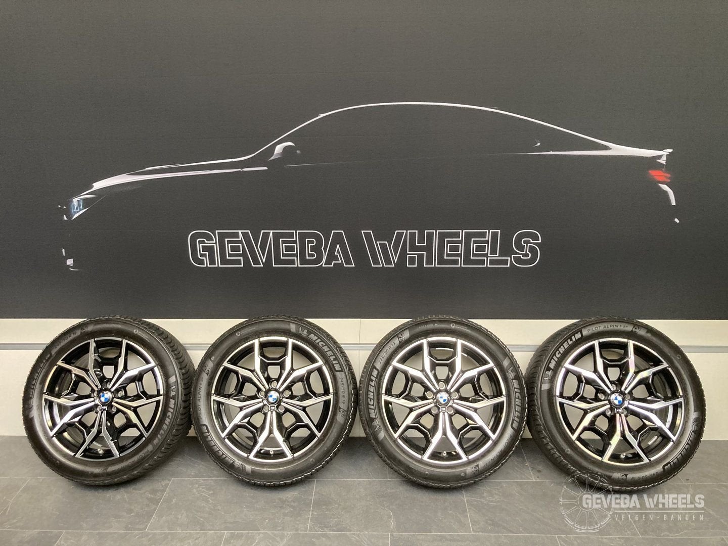 19” originele BMW X3 G01 / X4 G02 velgen + winterbanden 887M, 19 inch, -, -, Banden en Velgen