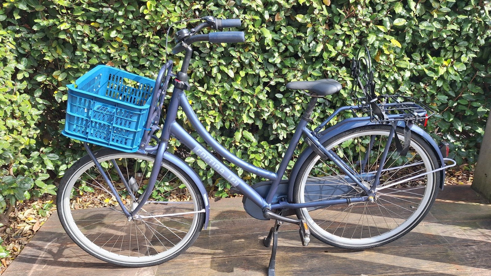 Cortina U4 Dames/Meisjesfiets (blauw) framemaat 50cm, 50 tot 53 cm, Ophalen, Gebruikt, Overige merken