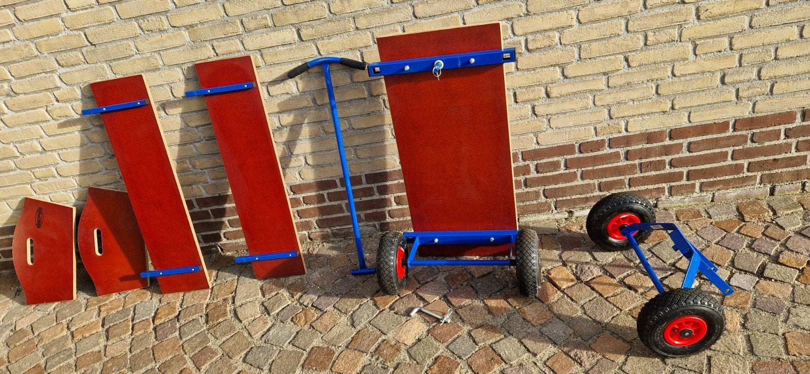 Berg Bolderkar - Robuuste en Veelzijdige Transportkar, Caravans en Kamperen, Bolderkarren, Ophalen, Zo goed als nieuw