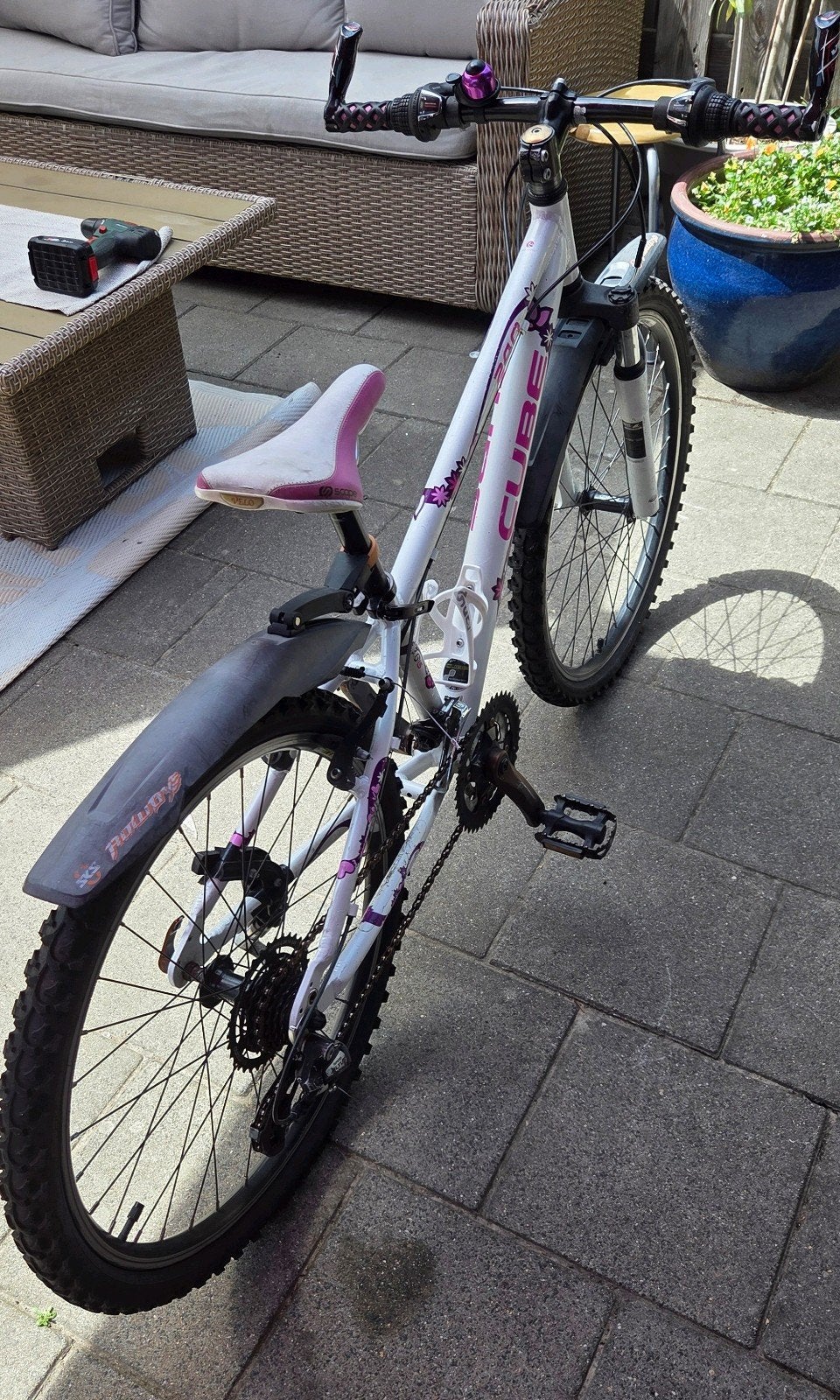 Cube mountainbike 240 24 inch (kind), Fietsen en Brommers, Fietsen | Mountainbikes en ATB, Gebruikt, Hardtail, Velgrem, Dames