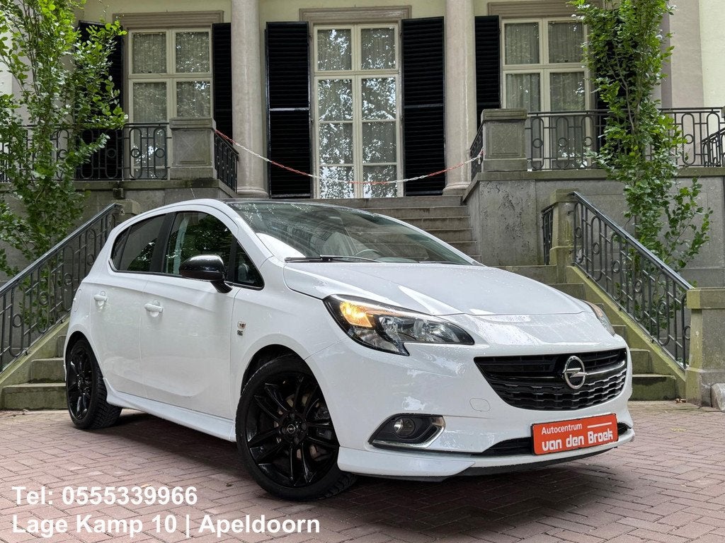 Opel Corsa 1.0 Turbo OPC Line Color Edition 5Drs Navi CarPla, Voorwielaandrijving, Gebruikt, 116 pk, Wit