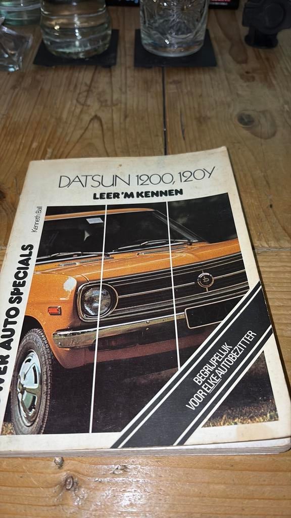 Datsun 1200 ,120y leer mn kennen, Auto diversen, Ophalen of Verzenden