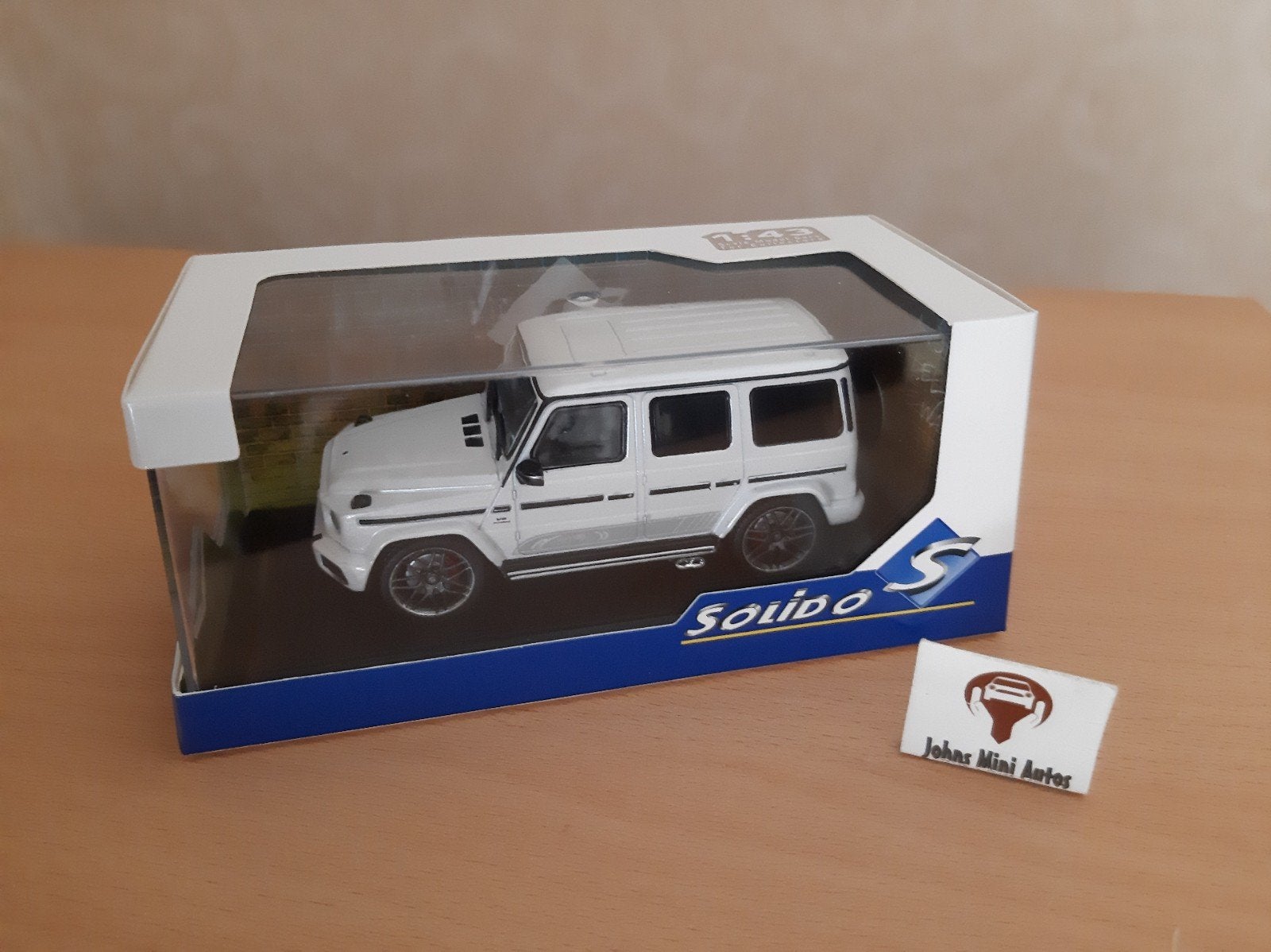 Mercedes G63 AMG 2022 in Polar White van Solido 1:43, Solido, Auto, Solido, Nieuw