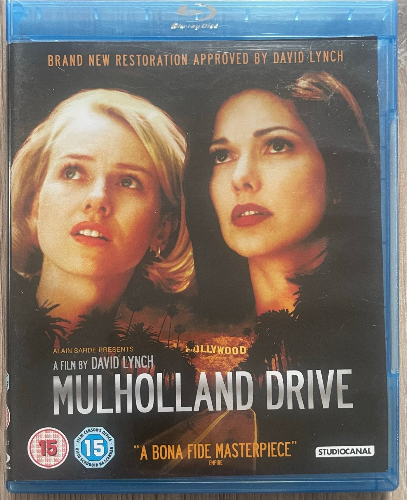 Blu-ray Mulholland Drive 2001 David Lynch Naomi Watts UK, Cd's en Dvd's, Blu-ray, Vanaf 16 jaar, Film, Engels, Ophalen of Verzenden
