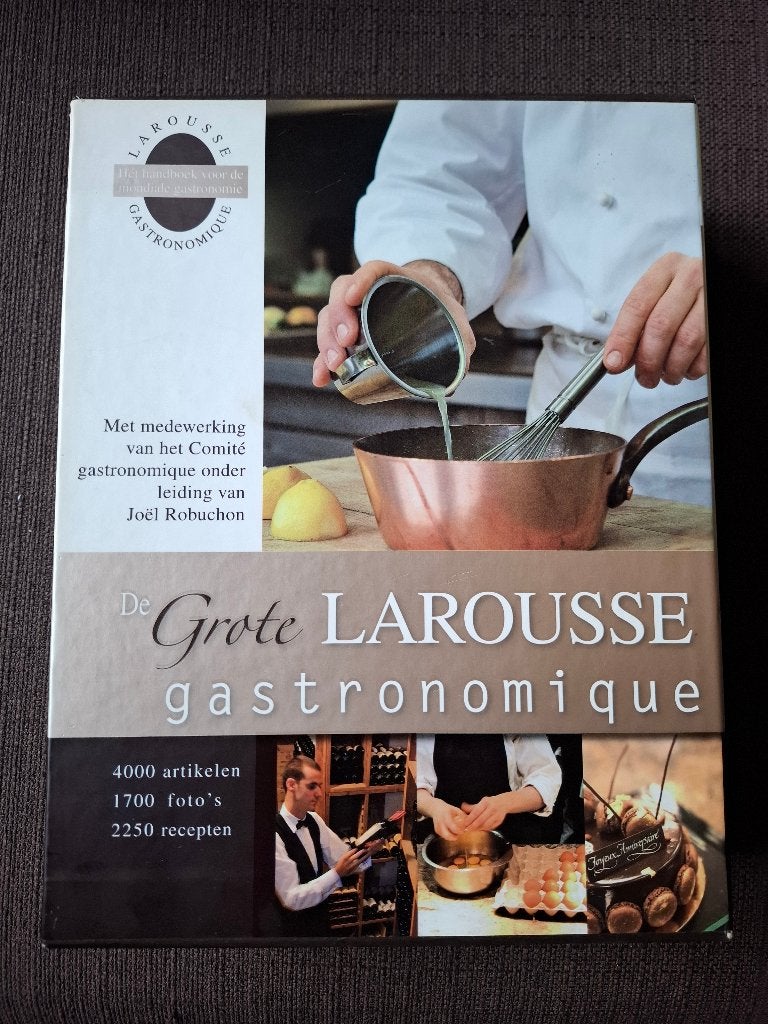 De Grote Larousse Gastronomique - Kookboek, Boeken, Gelezen, Joël Robuchon, Europa, Tapas, Hapjes en Dim Sum