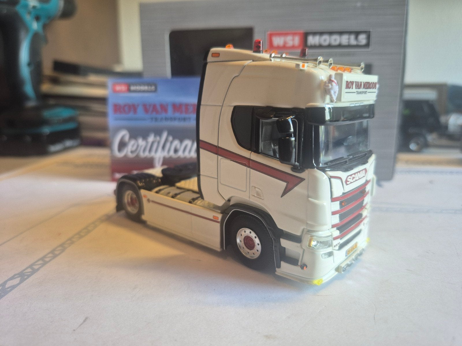 Scania roy van merode, Ophalen of Verzenden, Nieuw, Bus of Vrachtwagen, Wsi