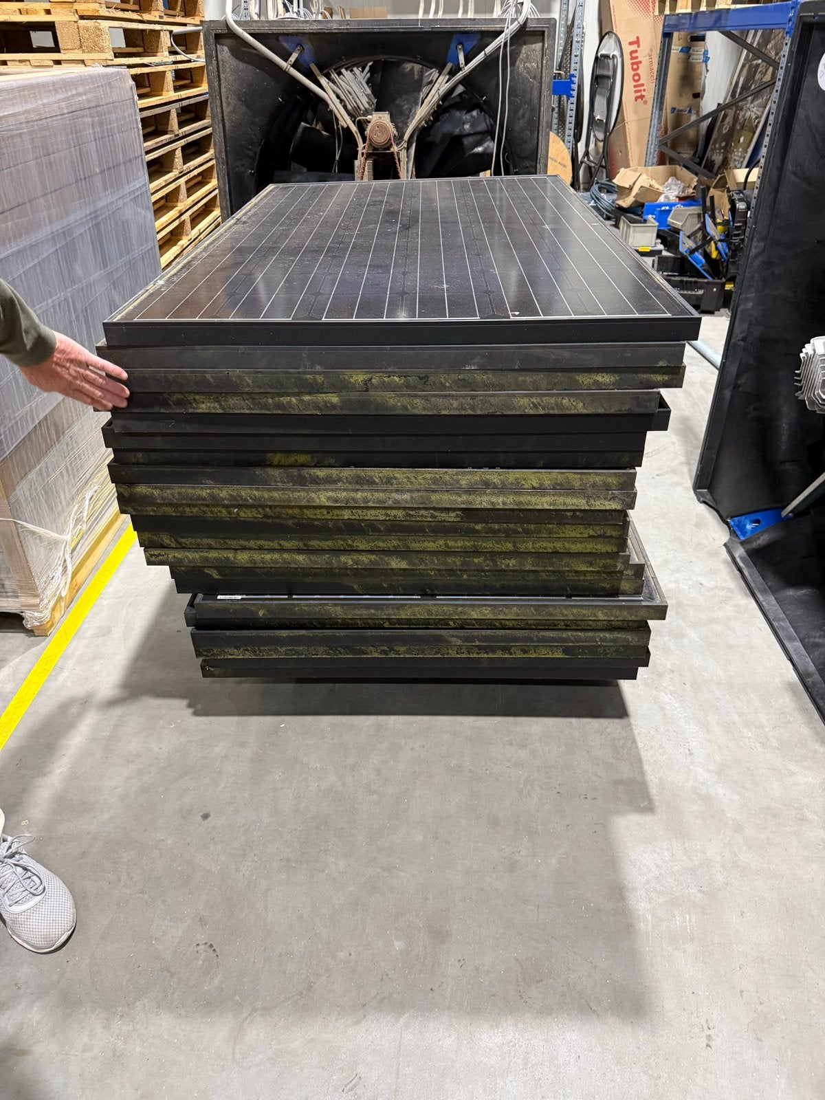 21x Tweedehands Zonnepanelen 260 Wp - JA Solar, Doe-het-zelf en Verbouw, Zonnepanelen en Toebehoren, Ophalen, Gebruikt, Paneel