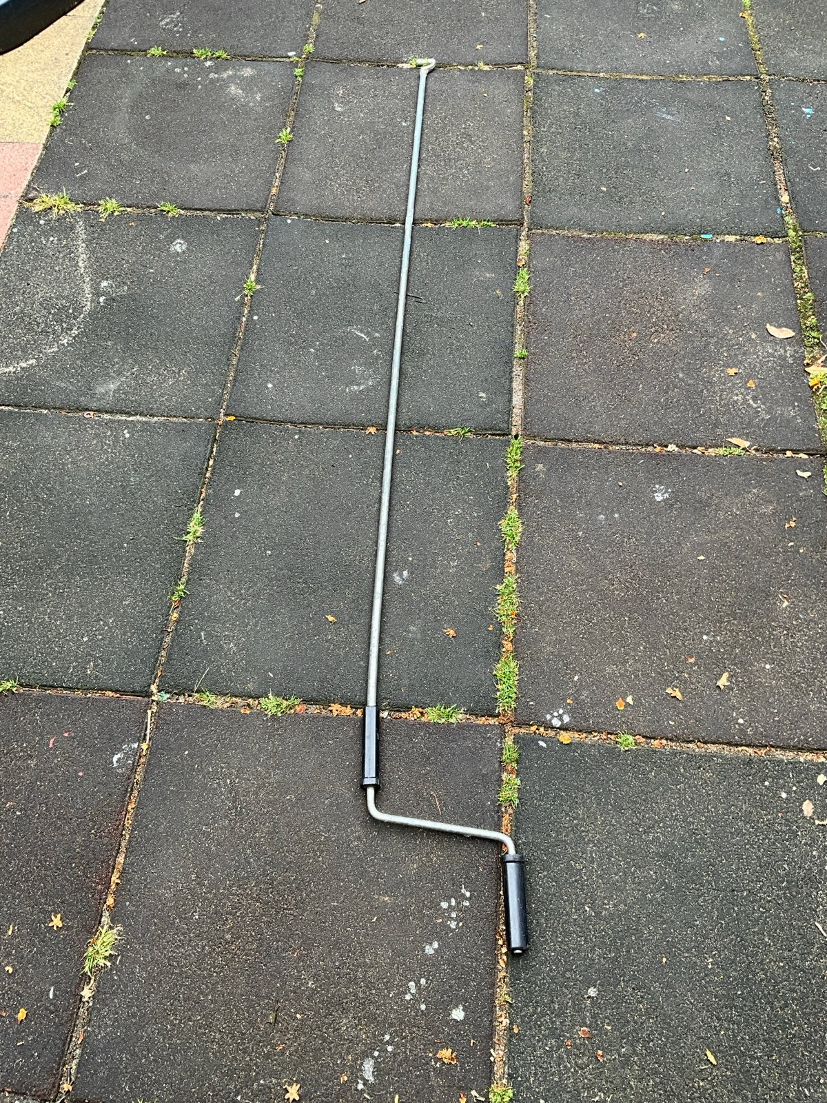 Zonnescherm slingerstang 180 cm, Ophalen of Verzenden, Gebruikt, Overige typen