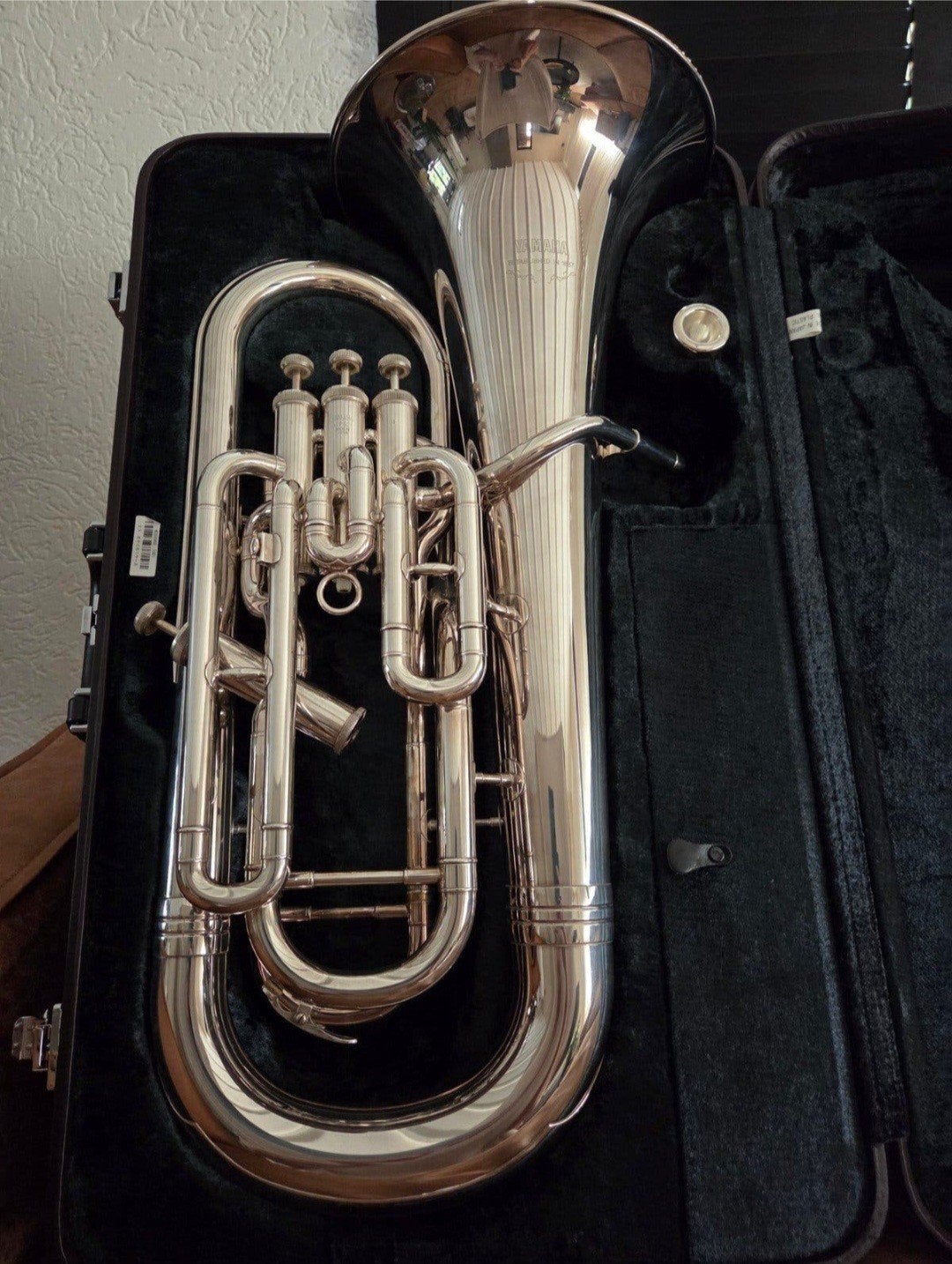 EUPHONIUM YAMAHA YEP 621.S INCL. KOFFERS NIEUWSTAAT, Ophalen, Zo goed als nieuw