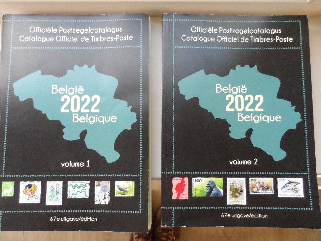 Belgische postzegelcatalogussen 2022, Postzegels en Munten, Verzenden, Catalogus