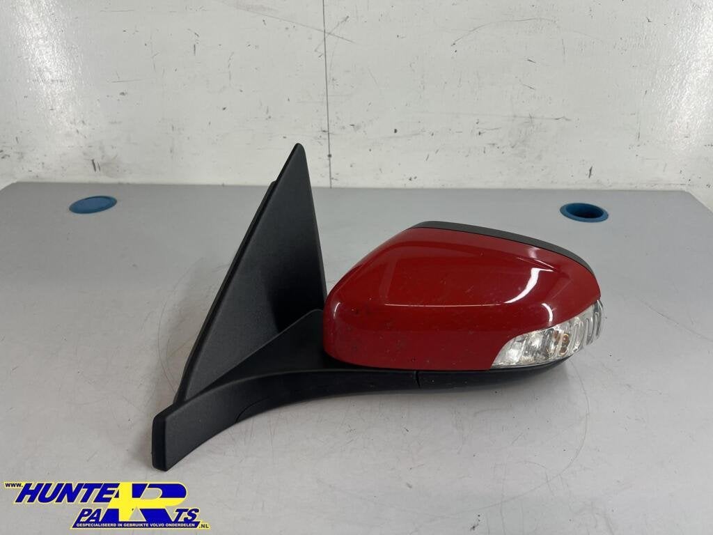 Buitenspiegel links rood Volvo C30 ('06-'09) 30657309, Gebruikt, Ophalen of Verzenden, Volvo