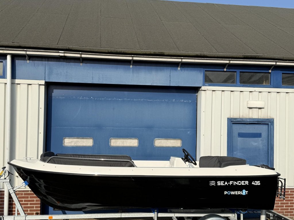 Nieuwe Seafinder 435 elektrische sloep vaarklaar!, Overige typen, 4 m, Elektrisch, Niet ingevuld