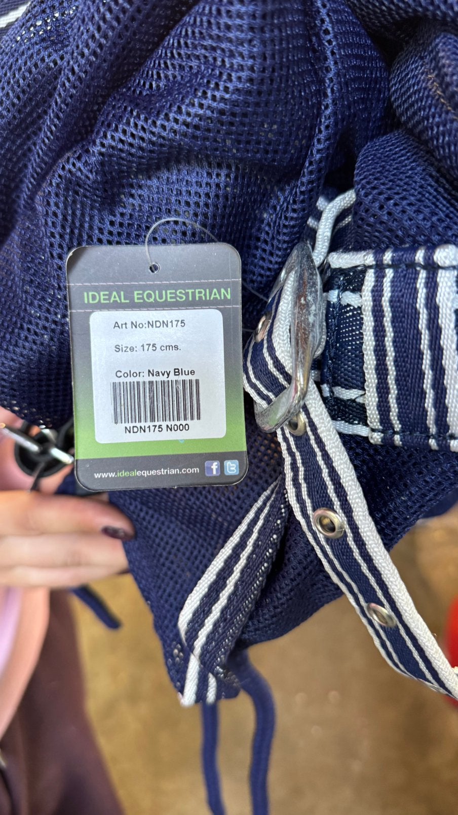 Men /tuig vliegendeken nieuw Ideal equestrian, Dieren en Toebehoren, Ophalen of Verzenden, Nieuw