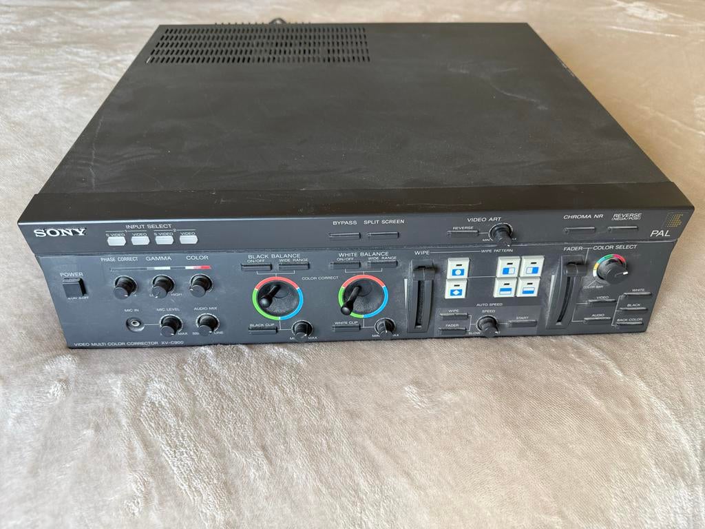 Sony XV-C900 Video Multi Color Corrector PAL (heeft defect), Ophalen of Verzenden, Gebruikt, Video