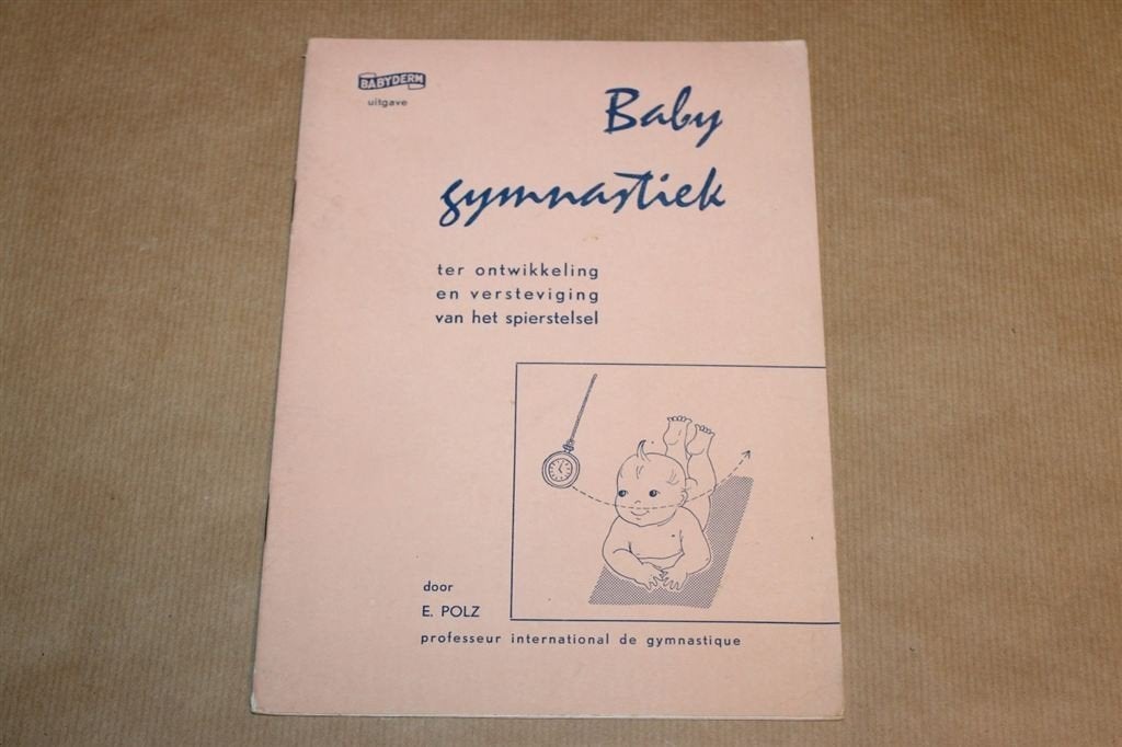 Baby gymnastiek - Reclame-uitgave Babyderm 1960 !!, Ophalen of Verzenden, Zo goed als nieuw