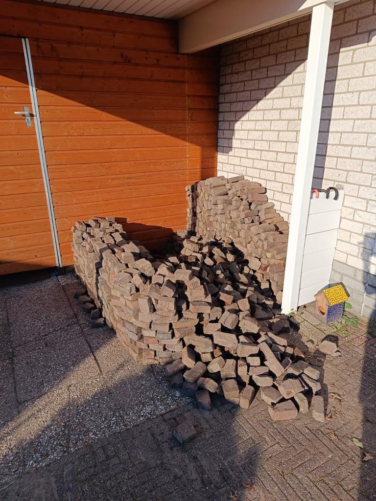 Oud gebakken waaltjes, Doe-het-zelf en Verbouw, Ophalen, Bakstenen