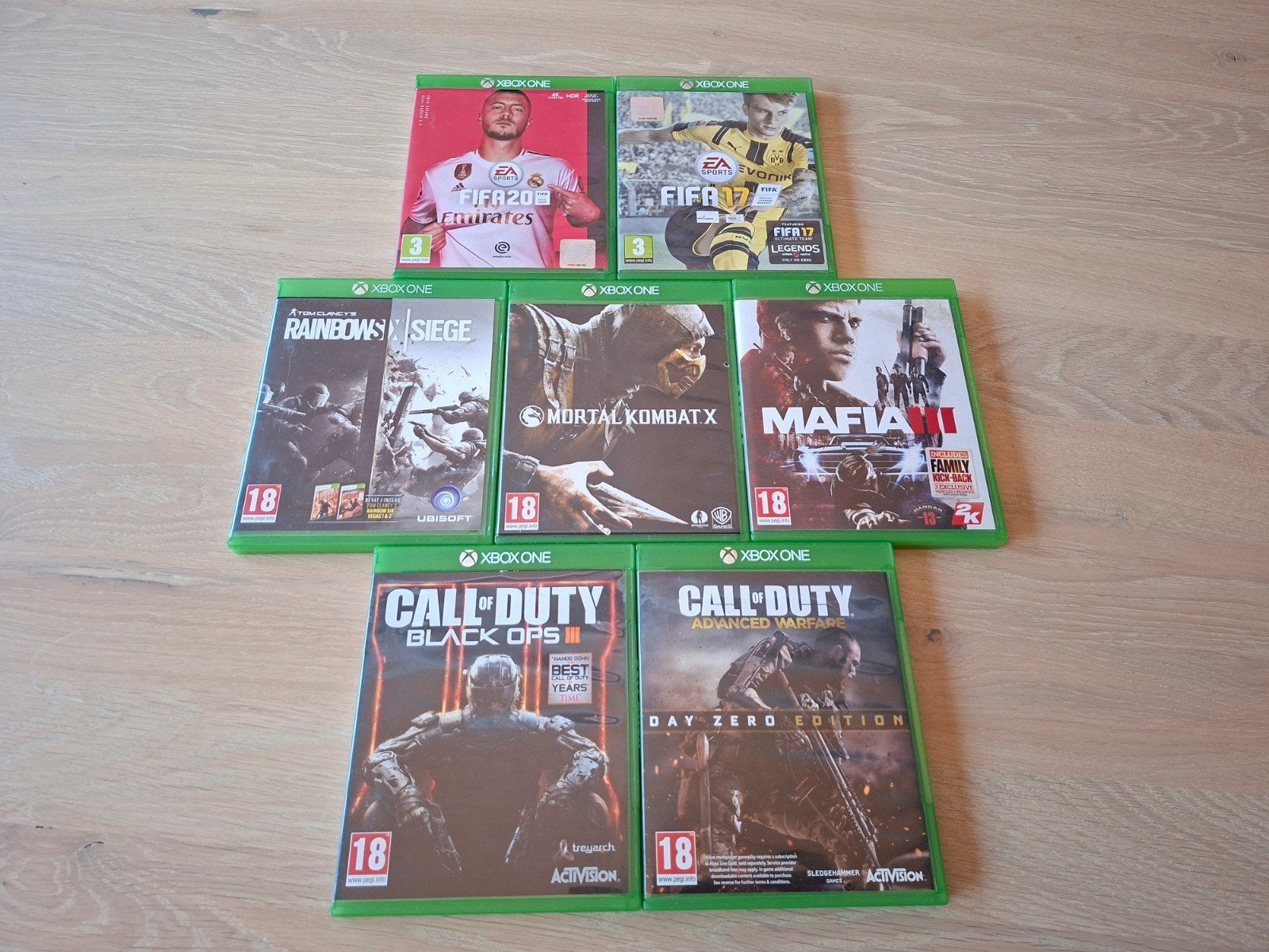 Xbox One Games Bundel  Zo goed als nieuw., Vanaf 18 jaar, Shooter, Ophalen of Verzenden, Zo goed als nieuw
