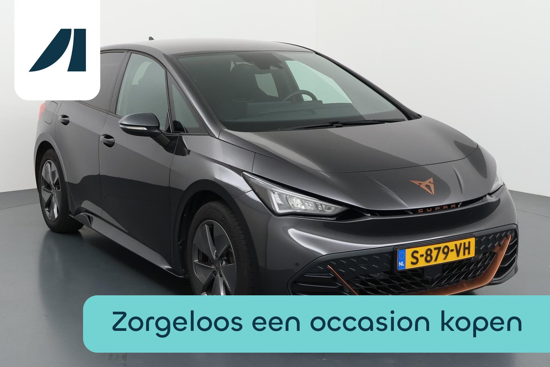CUPRA Born Business 62 kWh Fris design met elektrische pit, Auto's, Automaat, Gebruikt, Zwart, 375 min