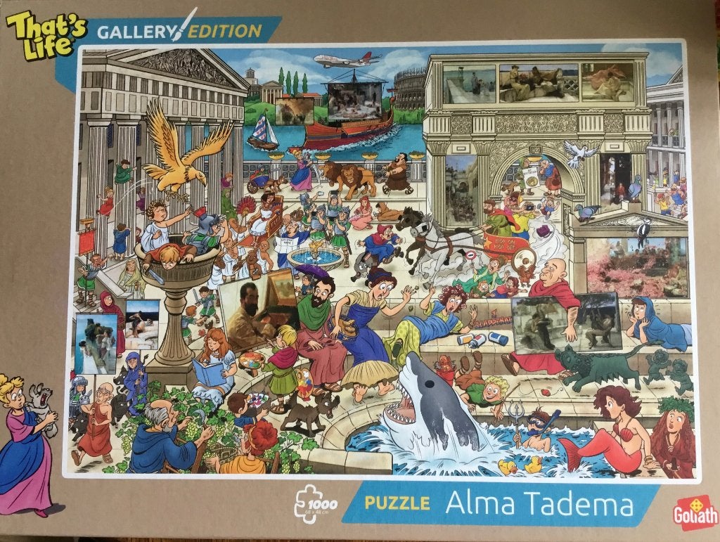 That's Life Gallery Edition : Alma Tadema, Ophalen of Verzenden, 500 t/m 1500 stukjes, Zo goed als nieuw, Legpuzzel