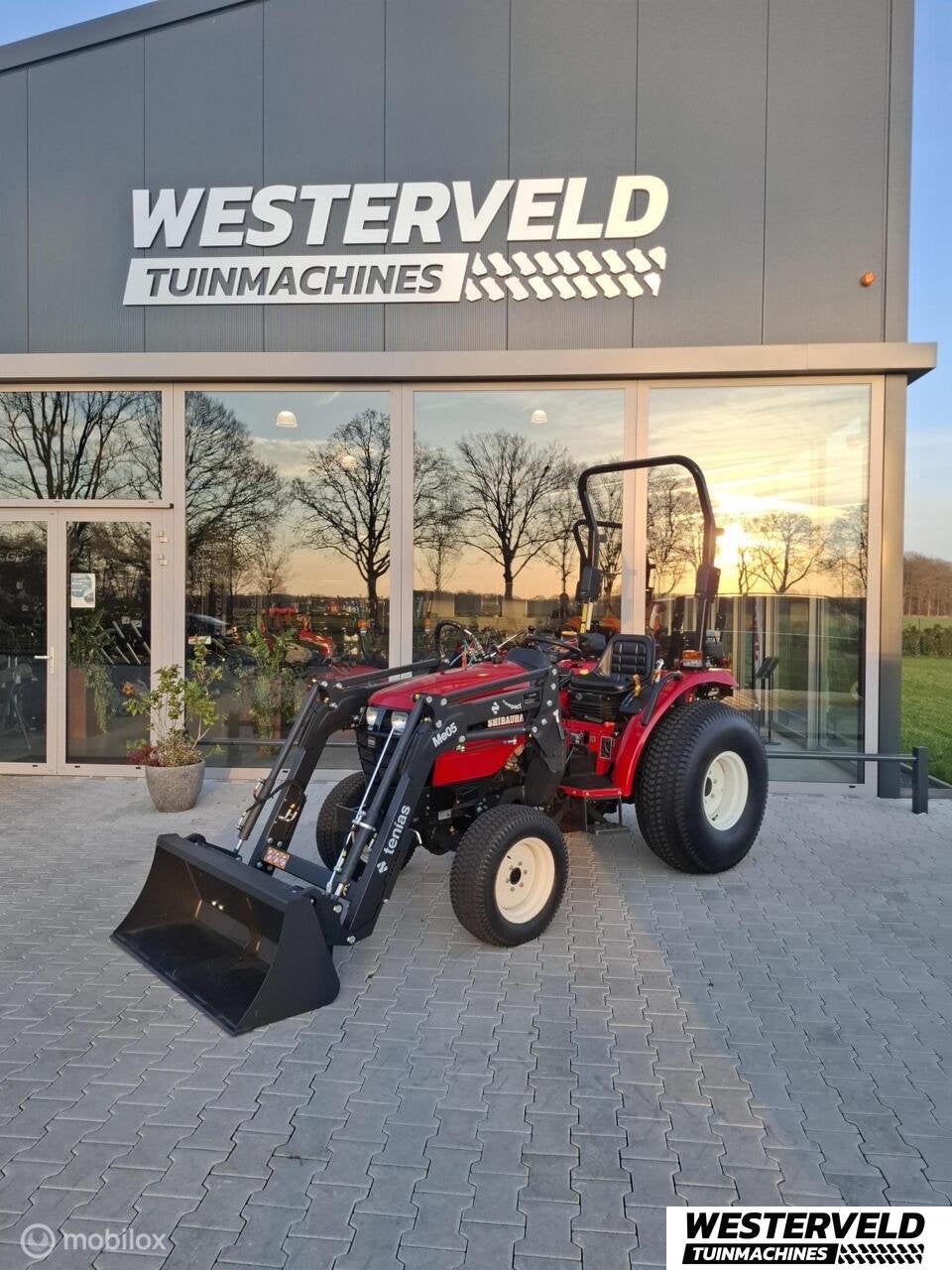 Shibaura ST 330 compact tractor 30 pk voorlader 498 uur!, Overige merken, Gebruikt, Tot 2500, Info@westerveldtuinmachines.nl