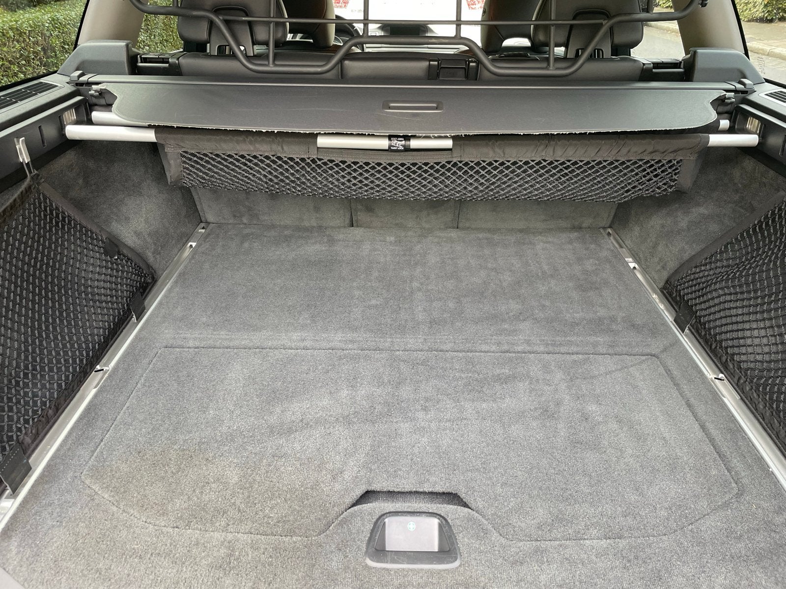 Bagagenet met 2 aluminium stangen voor Volvo V70/XC70, Ophalen of Verzenden, Gebruikt