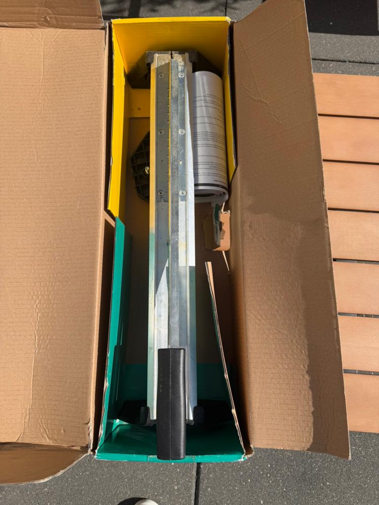 laminaatsnijder - gebruikt Wolfcraft LC 600, Ophalen, Gebruikt