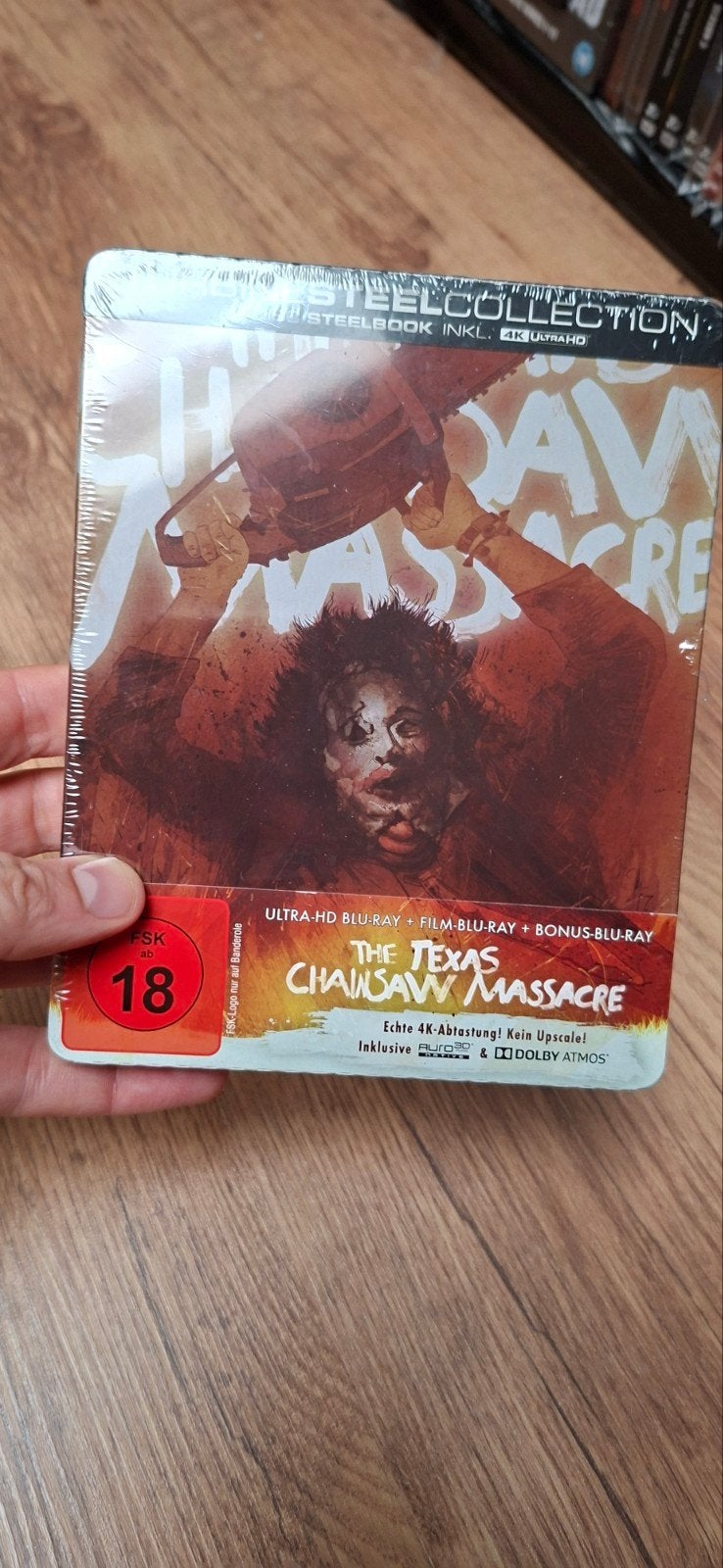 The Texas Chainsaw Massacre Turbine Steelbook 4K UHD, Vanaf 18 jaar, Ophalen of Verzenden, Engels, Nieuw in verpakking