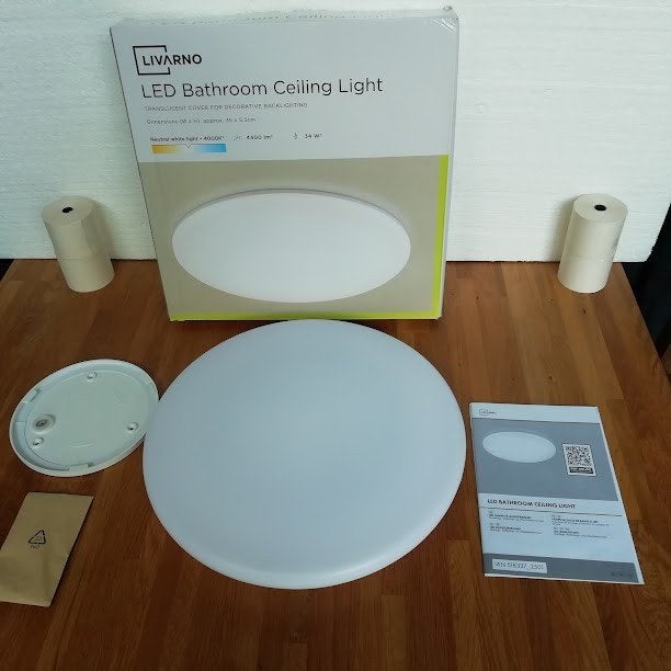 Badkamerlamp Livarno led lamp 34W nieuw, Ophalen of Verzenden, Nieuw