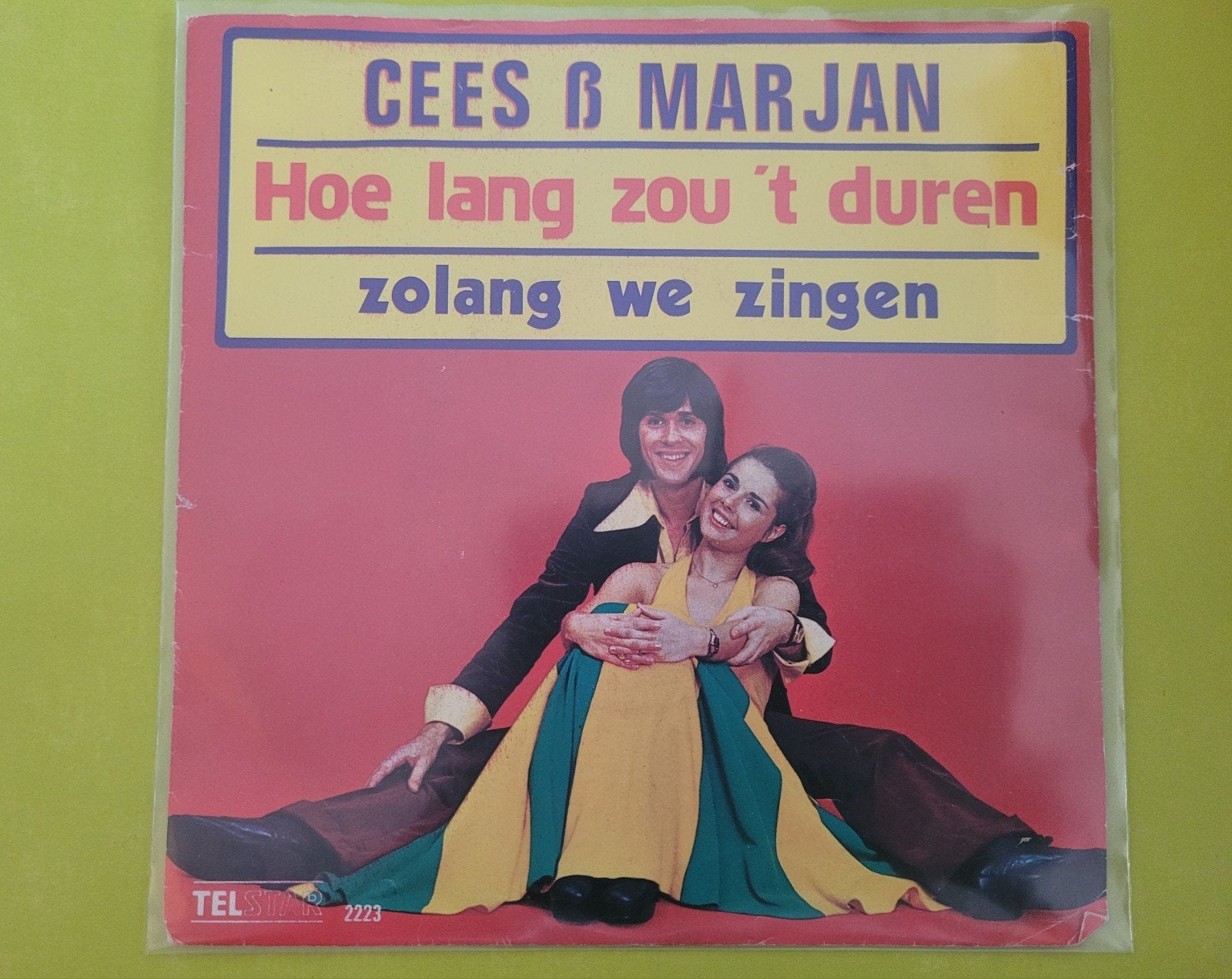 Cees & Marjan - Hoe lang  zou 't duren ., Ophalen, Zo goed als nieuw, Overige formaten, Levenslied of Smartlap