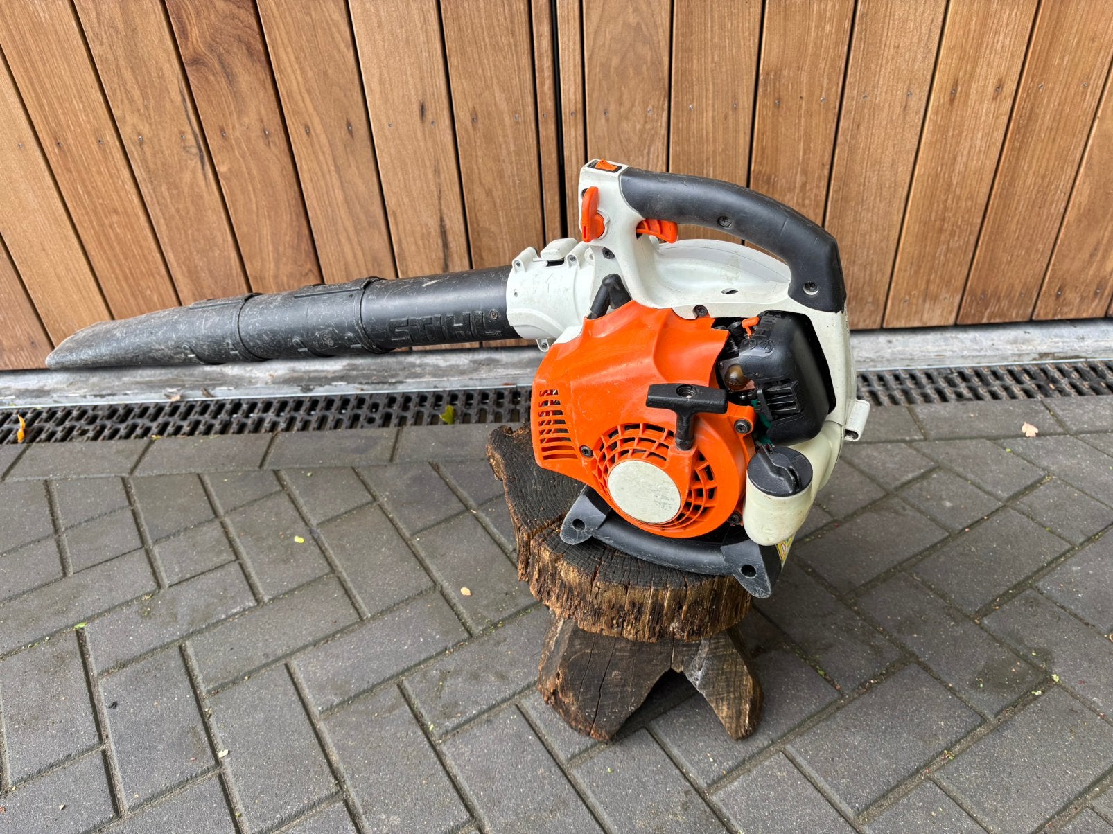 Stihl BG 85 handgedragen benzine bladblazer nette!!, Tuin en Terras, Benzine, ., Handgedragen, Stihl