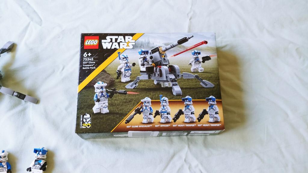 LEGO Star Wars 75345 501st Clone Trooper Battle Pack, Kinderen en Baby's, Speelgoed | Duplo en Lego, Gebruikt, Lego, Complete set