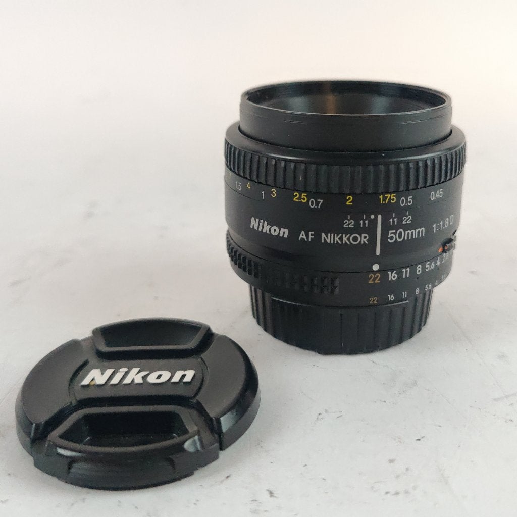 Nikon AF nikkor 50mm 1:1.8D Lens || Nu voor maar €69.99!!, Spiegelreflex, Ophalen of Verzenden, X, Nikon